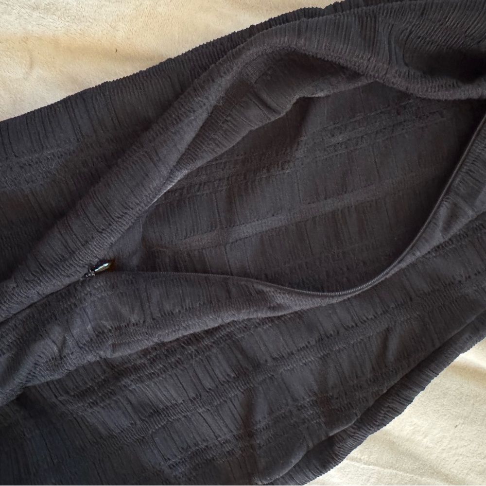 Reformation Dee Dress Textured Knit Mini Size L - Picture 8 of 8